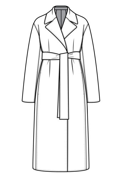 Mulberry coat pattern